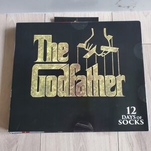 The Godfather Socks Mens 6-12 12 Pair Low Cut Crew 12 Days Gift Set New